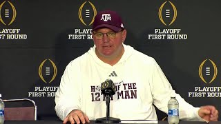 Mike Elko on Texas A&M's loss to Miami