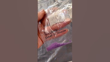 Reversible Dehydration of Cobalt (II) Chloride by Heating آب‌زدایی برگشت‌پذیر کبالت کلرید با گرمادهی