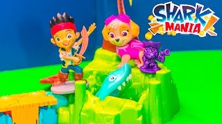 Playing the Shark mania  Game with Paw Patrol vs Jake and the Pirates screenshot 5