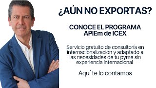 APIEm. Programa de ICEX para ayudar a exportar a empresas y autónomos