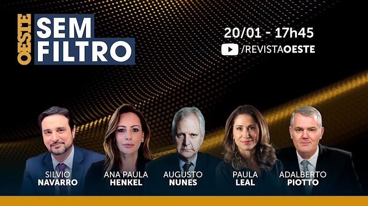 OESTE SEM FILTRO ESPECIAL - POSSE DE DONALD TRUMP - 20/01/2025