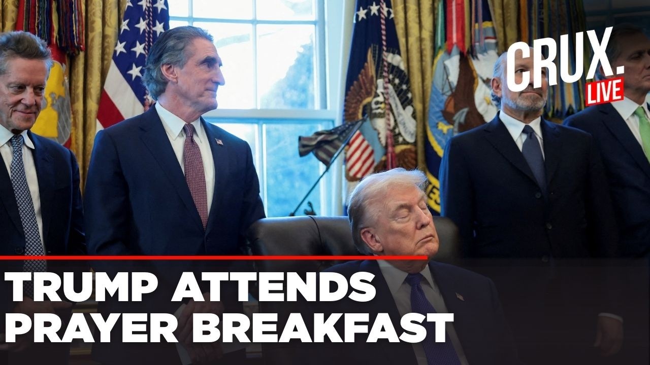 LIVE | Trump Attends 74th National Prayer Breakfast in Washington