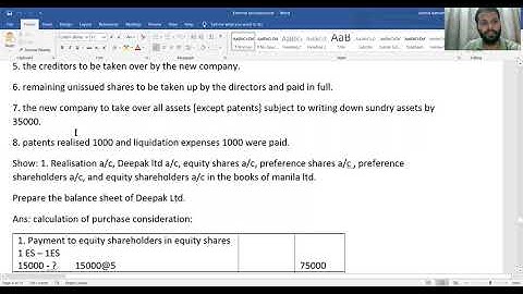 External Reconstruction Part- 2 6th Sem b.com MU
