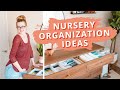 NURSERY ORGANIZATION IDEAS & HACKS | Organizing Baby Boy’s Dresser Drawers!