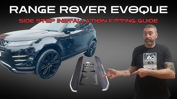 Range Rover Evoque | Side Step fitting guide