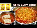Spicy Curry Maggi Recipe | Masala Maggi Recipe | How to make tasty Maggi | Kabitaskitchen