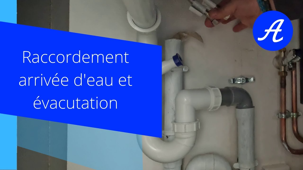 TUTO raccordement évier et évacuations #évacuation #évier #étanchéité  #plomberie #eau #cuisine 