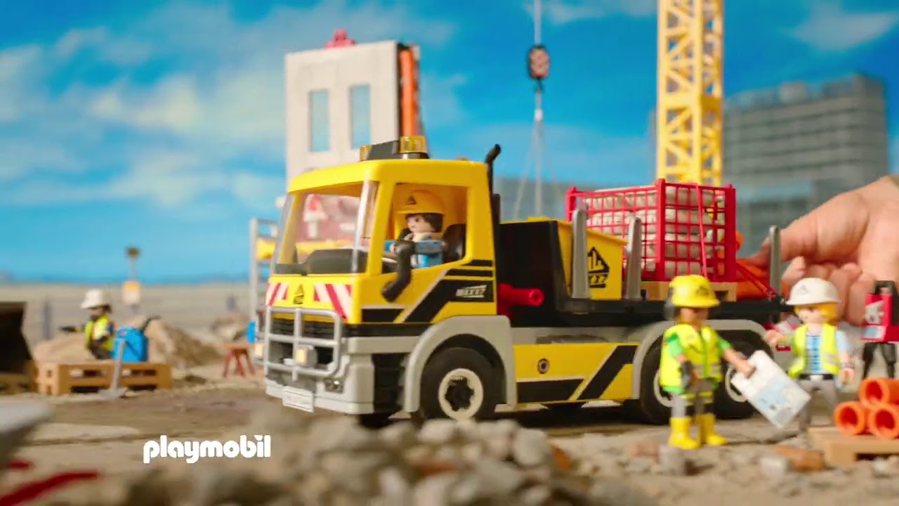 Construction | TV-reklame | PLAYMOBIL Danmark - YouTube