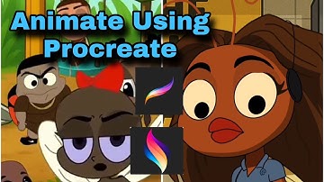 How I animate my Cartoons using Procreate and procreate dreams