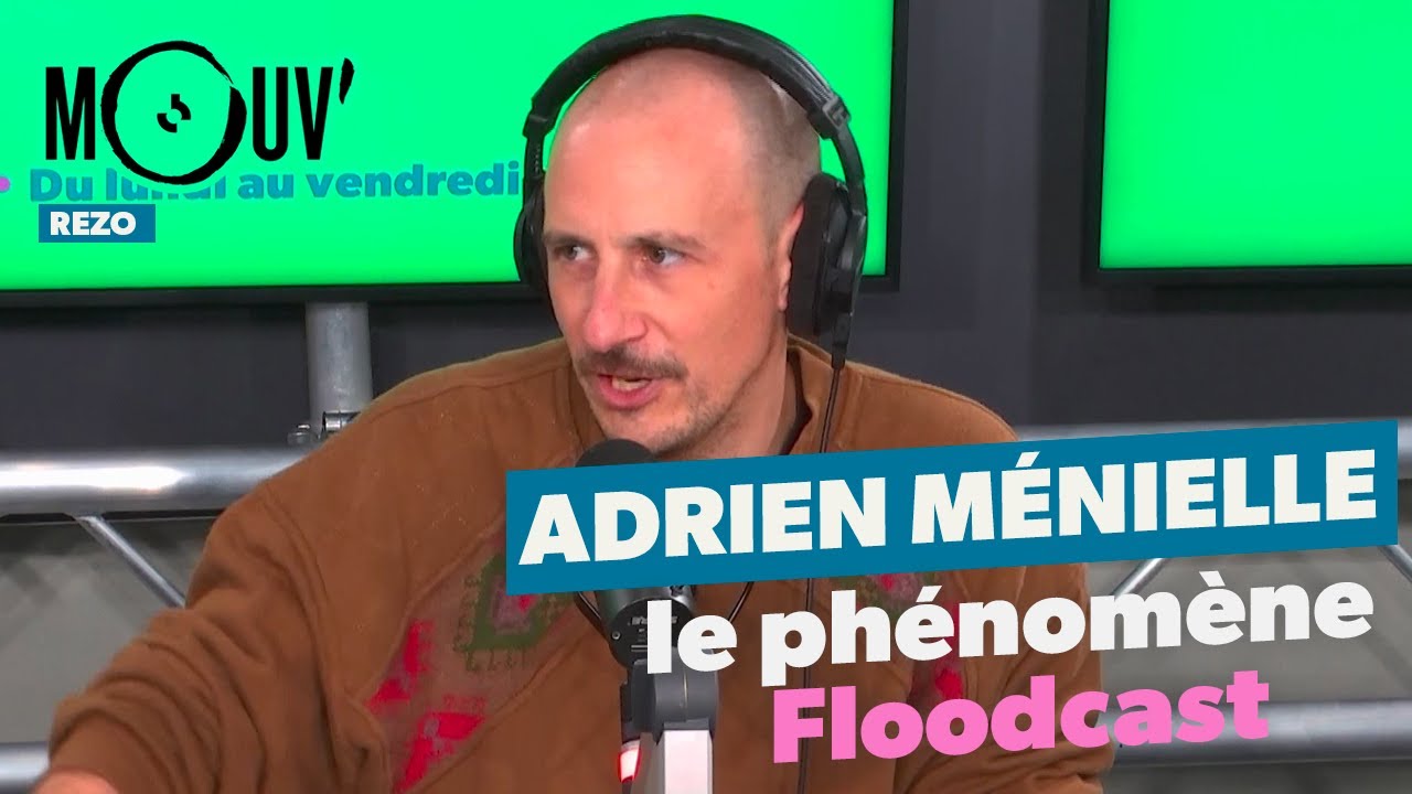 ADRIEN MÉNIELLE : Golden Moustache,  l'écriture pour Mister V, le succès de Floodcast…