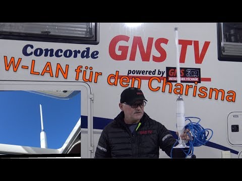 Guidos Concorde bekommt Web Catcher – WLAN im Wohnmobil