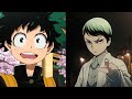 My hero academia and demon slayer characters with the same voice actor