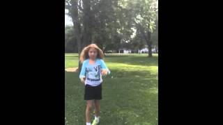 Milan Doing A Handstand Lol