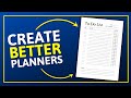How To Get Ideas For Your Low Content Book Planner Interiors