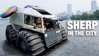 Sherp Adventure in the City! Amphibious ATV is Unstoppable?