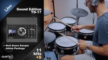 Roland TD-17 Live Sound Edition by drum-tec PART 1