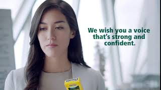 We wish you a voice that's strong and confident | PH | RICOLA