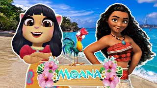 My Talking Angela 2 - New Update Gameplay Angela Vs Moana