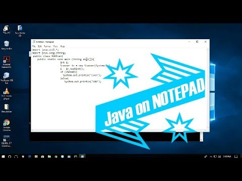 How To Write java programs on Notepad#1 : TNP