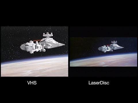 VHS vs LaserDisc: Star Wars