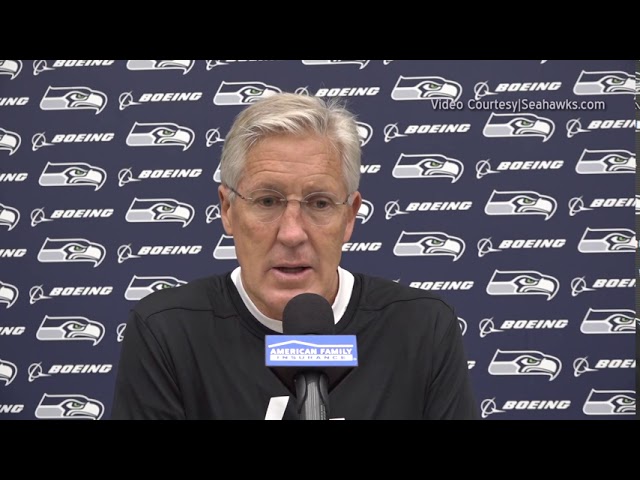 Pete Carroll on Damon Snacks Harrison 2020-10-08