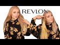 trying Revlon ready to wear halo hair extensions