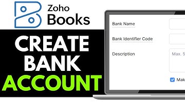 How to Create Bank Account in Zoho Books 2025 (EASY & FAST)