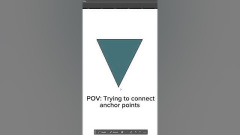 How to Connect Anchor Points in Illustrator