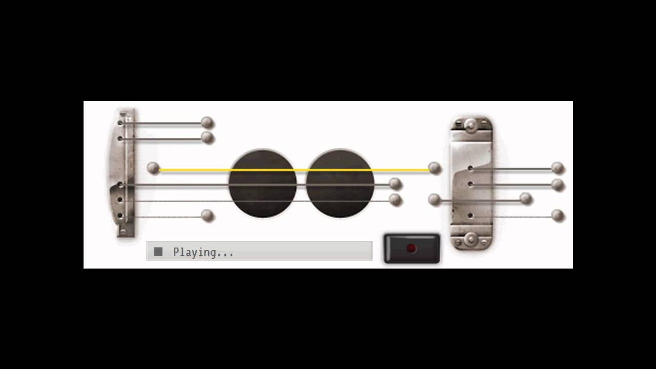 google guitar doodle auto