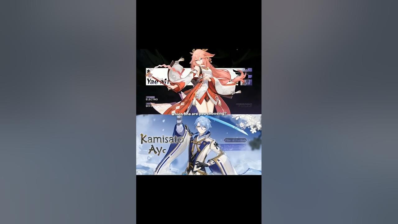 which one are you choosing? β€οΈπ΅ | #genshinimpact #yaemiko #ayato #games #love #money #edit #fyp which one are you choosing? β€οΈπ΅ | #genshinimpact #yaemiko #ayato #games #love #money #edit #fyp