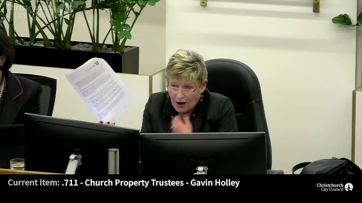 14.05.18 - Item 3 - Gavin Holley - Church Property...