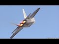 F-22 RAPTOR DEMO &amp; HERITAGE FLIGHT @ 2014 CALIFORNIA CAPITAL AIR SHOW