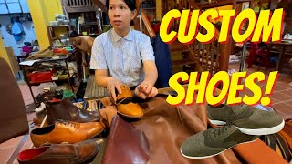 We Had CUSTOM SHOES Made in Hoi An, Vietnam