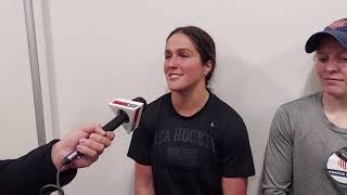 Abbey Murphy Kendall Coyne Schofield Lacey Eden Postgame - 11.6.24 |USA vs Canada| Rivlary Series|