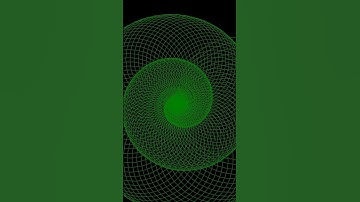 Spiralling circles graphics in Python / Turtle drawing tutorial #programming #art