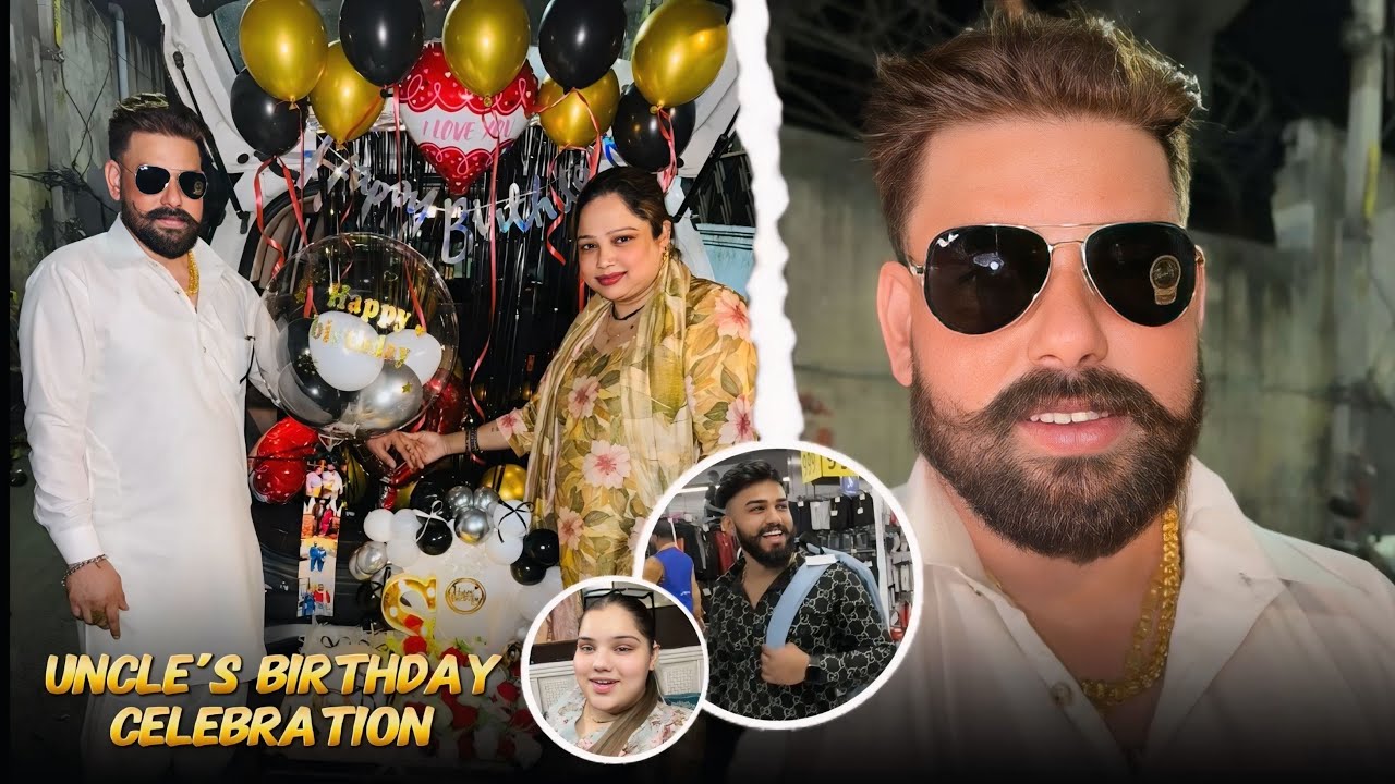 Uncle’s birthday celebration ❤️ #nandinikarnaliya 