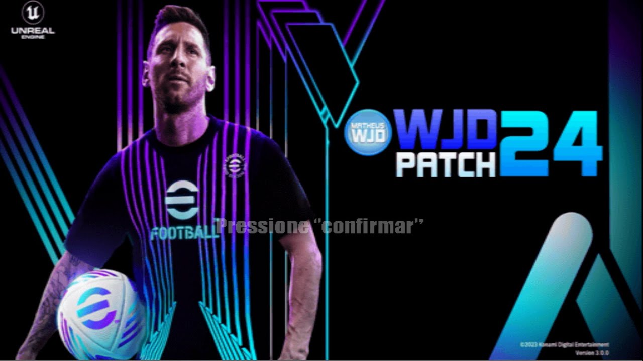 PES 2024 WJD PATCH NOVEMBRO IOS PS2 em 2023