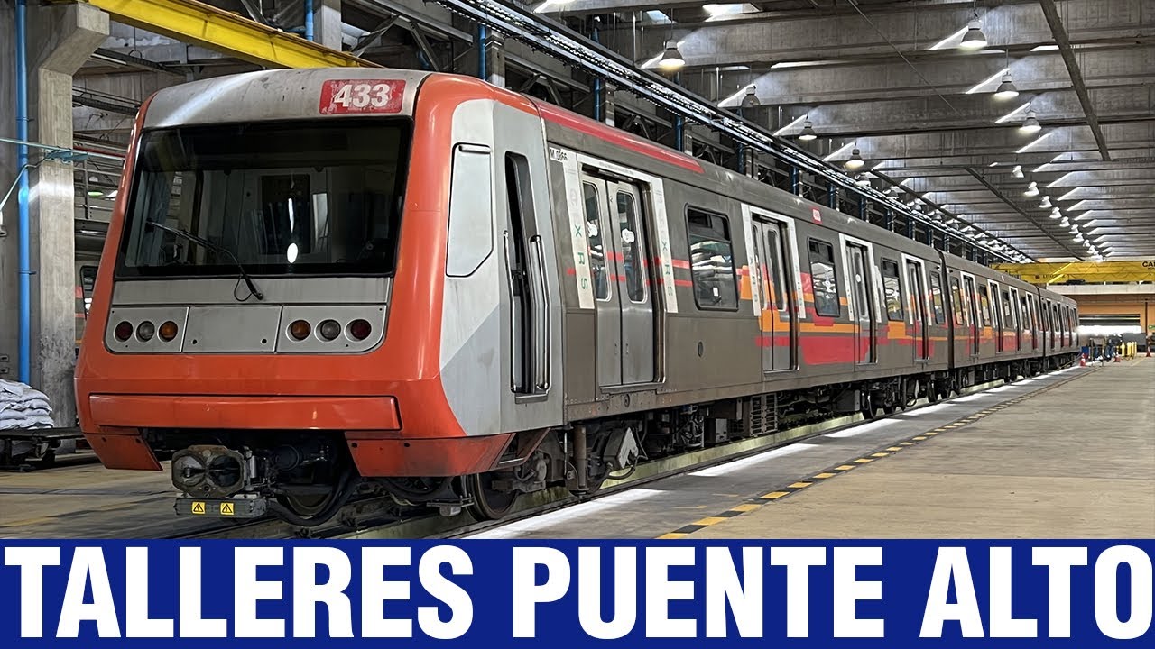 Metro De Santiago | Visita Talleres Puente Alto