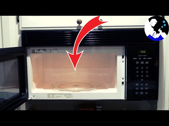 How to clean a microwave, oven and blinds