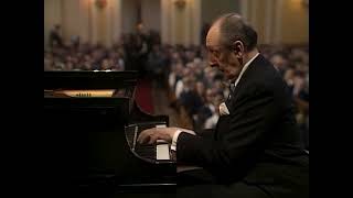 Horowitz Plays Rachmaninoff Prelude in G major, Op. 32, No. 5  Moscow 1986