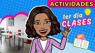 ACTIVIDADES creativas para el PRIMER DÍA DE CLASES | ¡Prepárate para el Mejor Comienzo!