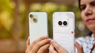 Nothing phone 2a vs iPhone 15 Detailed Camera Comparison 📸