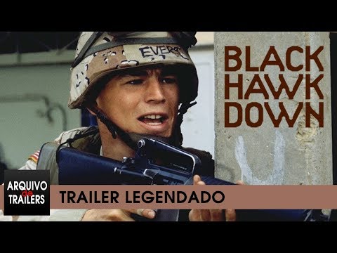 Falcão Negro em Perigo (Black Hawk Down 2001) - Trailer Legendado