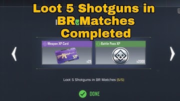 How to Loot 5 Shotgun in BR Matches | Sawed off Shenanigans Mission | Wisdom Frost