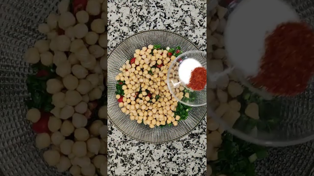 NOHUT SALATASI TARİFİ ????#salata