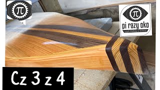 Budujemy cedrową deskę SUP - cz 3 z 4. Wooden cedar SUP diy part 3 of 4