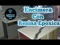 Encimera Para Cocina con Resina Epoxica/ Como Hacer una Encimera con Resina Epoxica.....