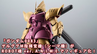 『ガンダム0083』ゲルググM指揮官機（シーマ機）がROBOT魂 ver. A.N.I.M.E.でフィギュア化！