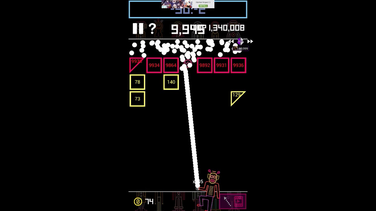 BBTAN ! Ball hack ! Level hack ! Laser Beam Hack ! Hacking YouTube