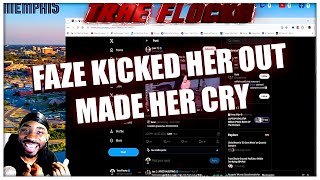 ex FaZe member Kalei Renay cries after gettting KICKED out of FAZE! Trae Flocka says join BOKC #BOKC